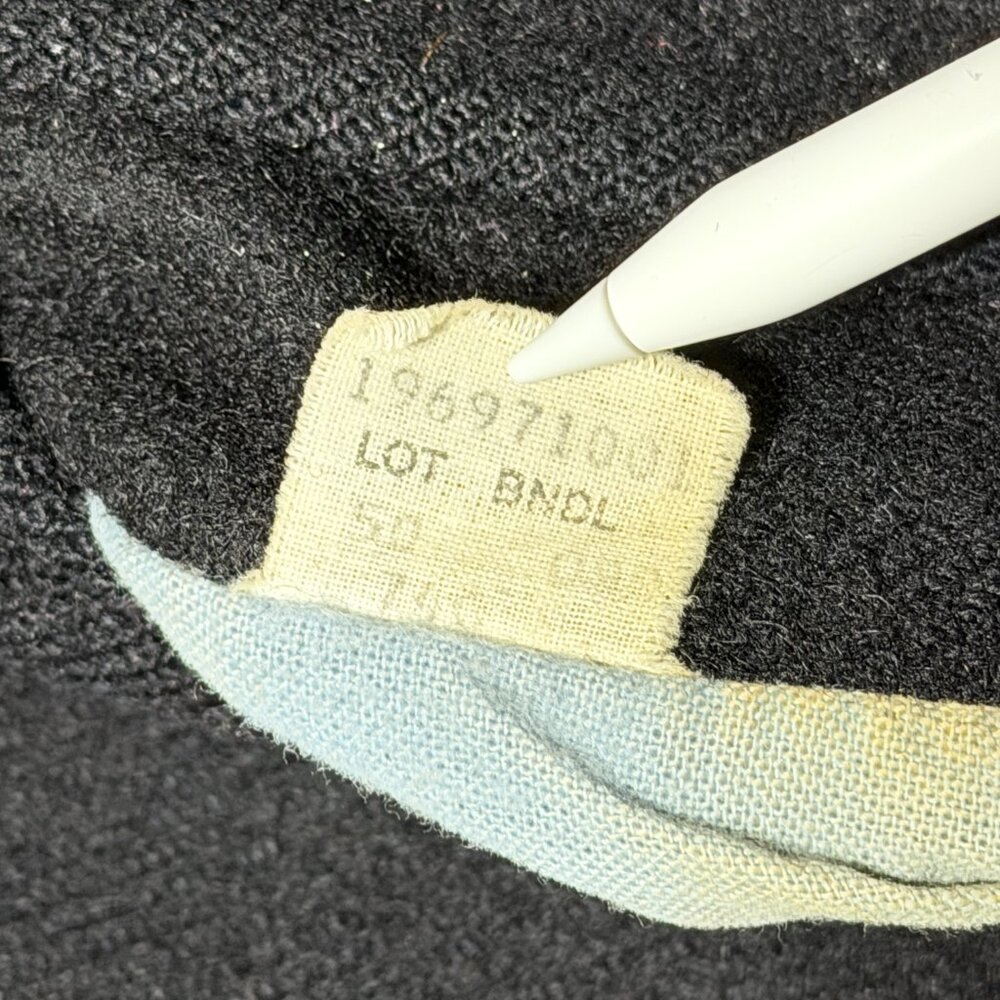 Vintage‎ 1997 Schott NYC 740N Pea Coat Black Wool 50 - Picture 8 of 8